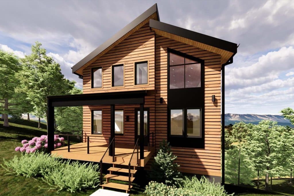 5 Bedroom Cabin Model for Sale in Smokies by Compass Development Lodges at Reedmont